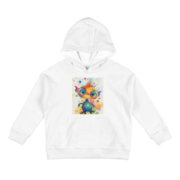 Colorful Cartoon Drawing Kids Hoodie Sweatshirt with Pocket - Image 2