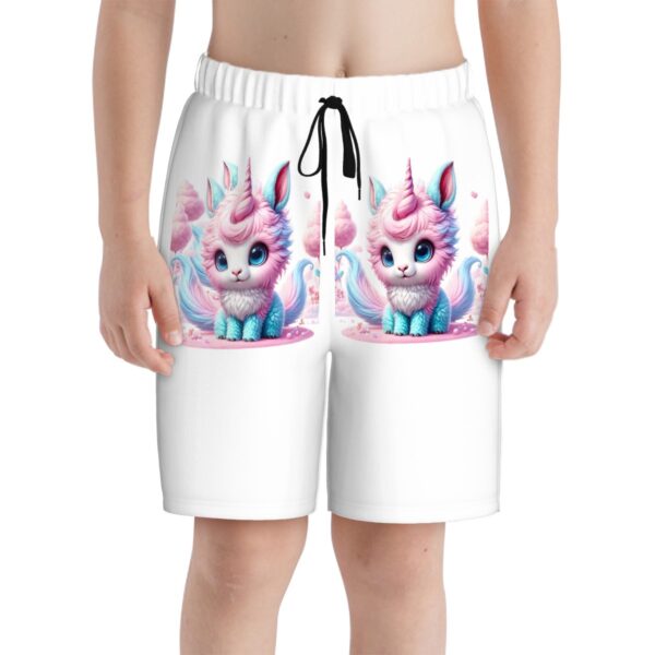 Cute Cat Kids Swim Trunks - Image 4