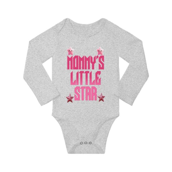 Mommy Little Star Long Sleeve Onesies - Image 9