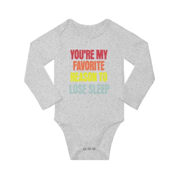 You're My Favorite Long Sleeve Onesies - Image 9