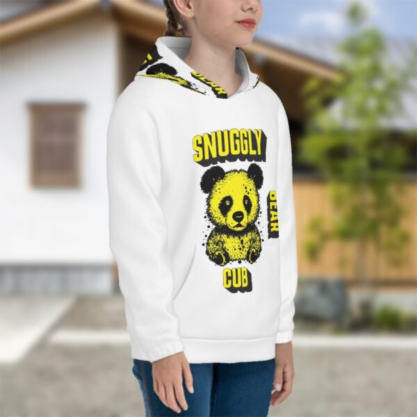 Snuggly Bear Cub Youth Hoodies - Image 4