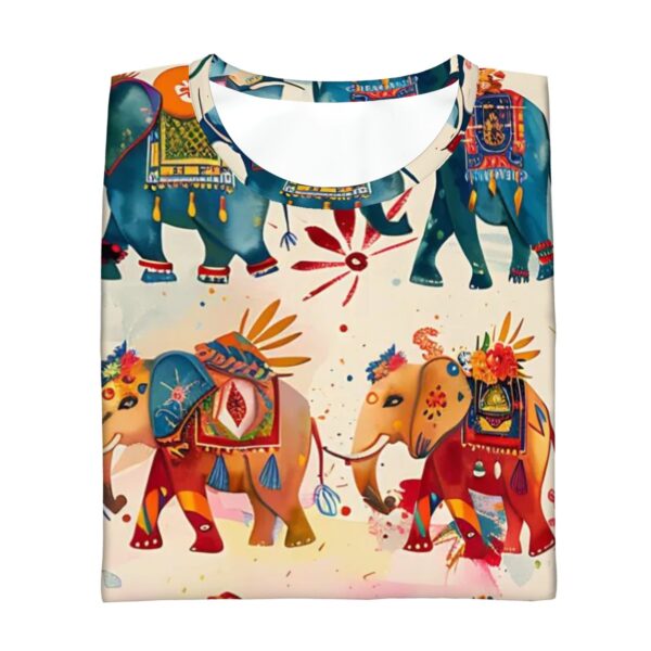 Boho Elephant T Shirts for Teens (Overall Design) - Image 5