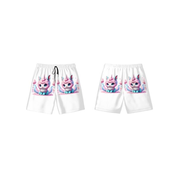 Cute Cat Kids Swim Trunks - Image 3