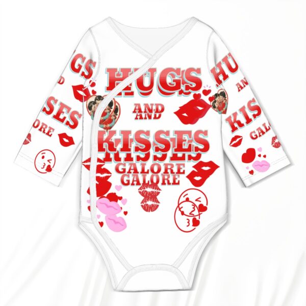 Hugs & Kisses Baby Onesies (Long Sleeve) Customized Services - Image 4