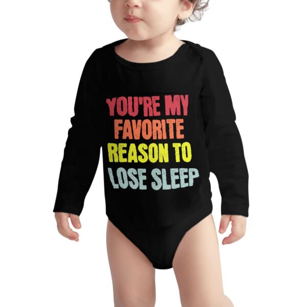 You're My Favorite Long Sleeve Onesies - Image 4