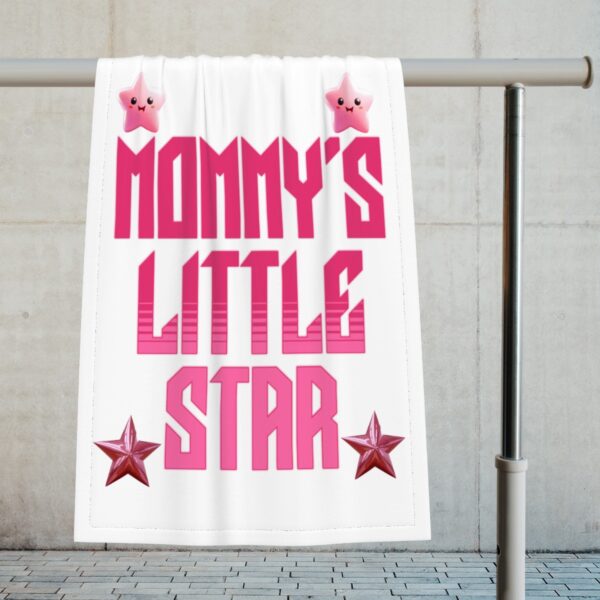 Mommy Little Star Small Baby Blanket - Image 3