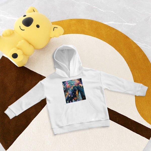 Boho Colorful Kids Hoodie Sweatshirt with Pocket - Image 5