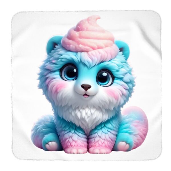 Fluffy Cute Cat Newborn Swaddle Blanket