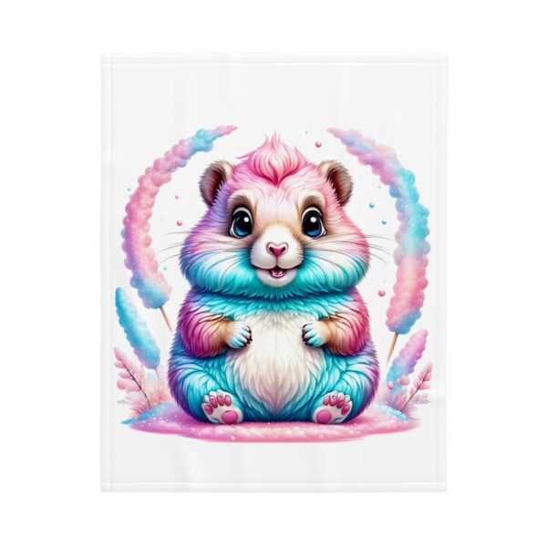 Colorful Bunny Large Baby Blanket