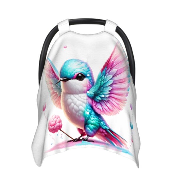 Colorful Sparrow Baby Car Seat Cover