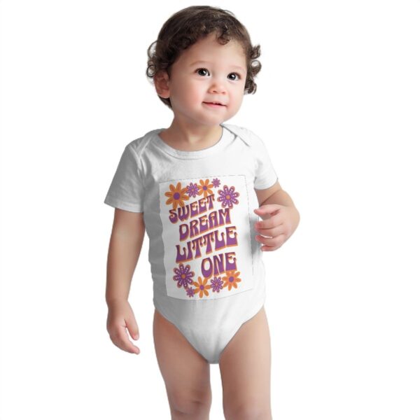 Sweet Dreams Little One Baby Onesies (Short Sleeve) - Image 4