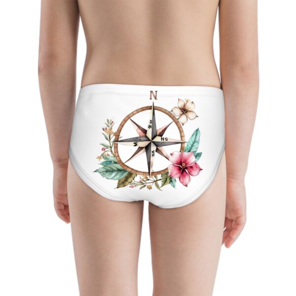 Floral Compass Boys Briefs - Image 2