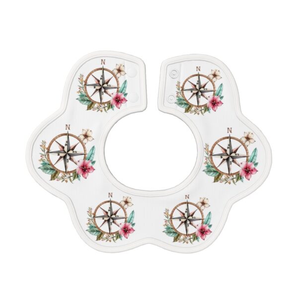 Floral Compass Petal Cotton Baby Bibs