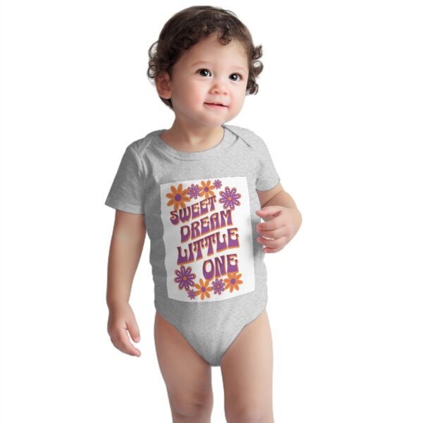 Sweet Dreams Little One Baby Onesies (Short Sleeve) - Image 2