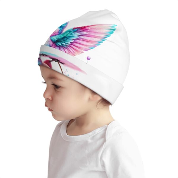 Colorful Sparrow Baby Hat Cotton Beanie - Image 3