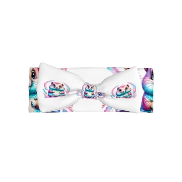 Colorful Bunny Bowknot  Baby Headbands