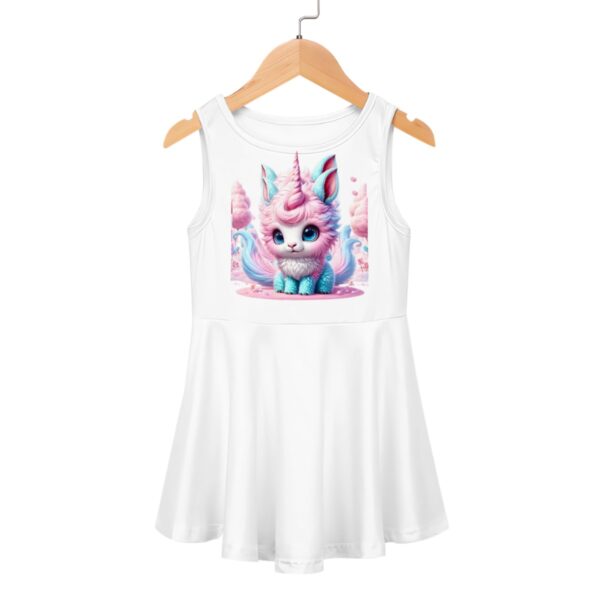 Cute  Colorful Cat Girls Dress - Image 2