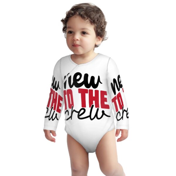 New To Crew Baby Onesies (Long Sleeve) Customized Services