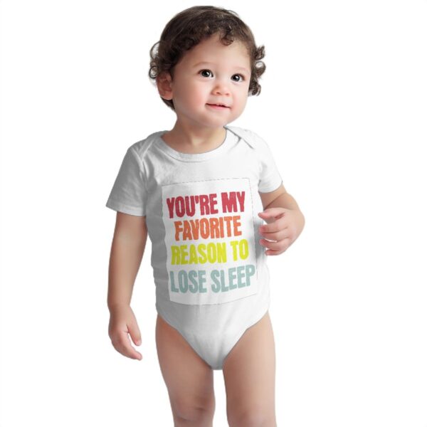 You're My Favorite Baby Onesies (Short Sleeve) - Image 4