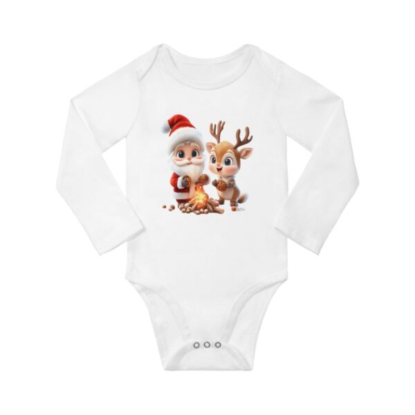 Cute Santa Long Sleeve Onesies - Image 6