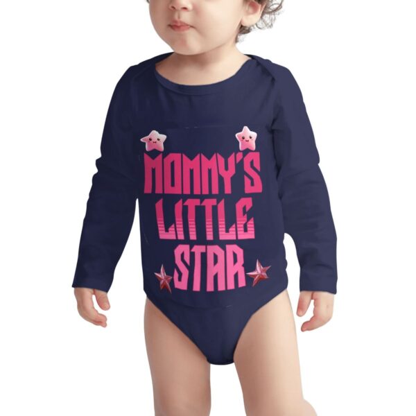 Mommy Little Star Long Sleeve Onesies - Image 3