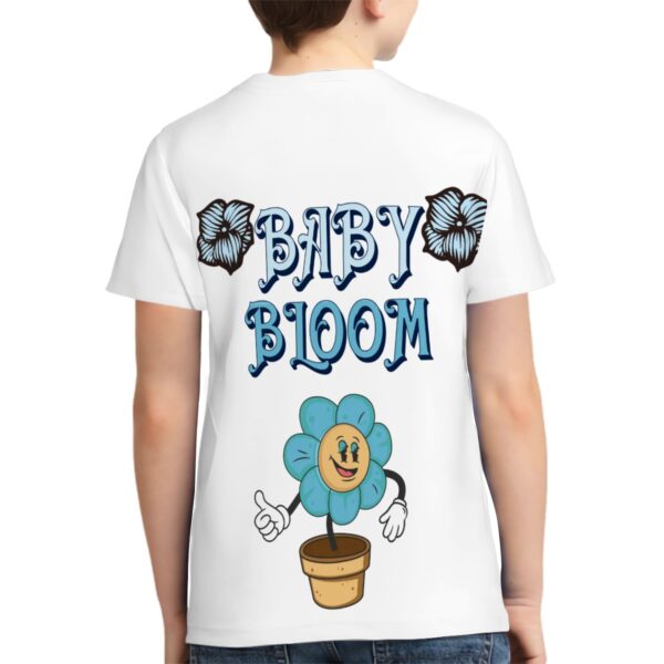 Cute Baby Bloom T Shirts for Teens (Overall Design) - Image 4